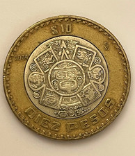 rare vintage Mexican coin collection picture