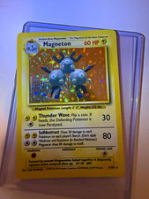 Wizards of the Coast Magneton 9/102 Base Set Holo Rare 1999 English 60HP picture