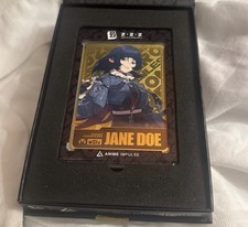 ZZZ x Anime Impulse Jane Doe Gold Metal Card Limited Edition picture