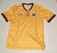 Umbro Colombia National Team Soccer Jersey Shirt Orange/Yellow Men Small picture