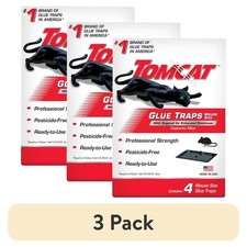 Tomcat Super Hold Glue Traps Mouse Size, 3-Pack (12 Glue Traps) picture