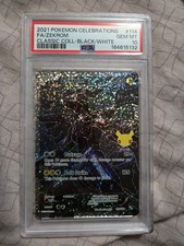 2021 Pokémon Celebrations Classic Collection #114 Zekrom Full Art PSA 10 GM picture