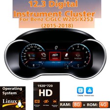 Car Digital Cluster Instrument For Mercedes Benz C C-class W205 X253 2015-2018 picture