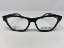 Affordable Designs REBA BLACK 52-17-140 Full Rim Eyeglasses Frame &692 picture