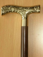 New Antique Brass Designer Handle Vintage  Only Handle for Walking Stick picture