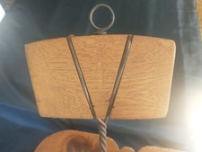 Rare Antique Mechanical Wooden Carpet Beater Edwardian Pat Applied For 22.5