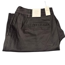 Talbots Perfect Shorts Womens 12 (35x9 ACTUAL) Black Coastal Chino NEW picture