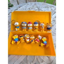 12 Pc Garfields in Vintage Garfield School Box picture