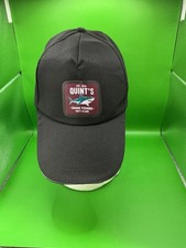 QUINT's Shark Fishing, Black Baseball Cap, New Jaws movie inspired Cap picture