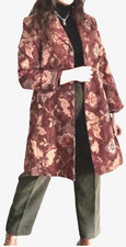 Cabi Guinevere Jacobean 749 Tapestry Brown Muliti Color Floral Coat Jacket~10 picture