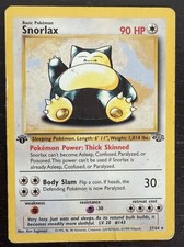 Pokémon TCG | Snorlax 27/64 | Jungle 1st Edition | HP picture
