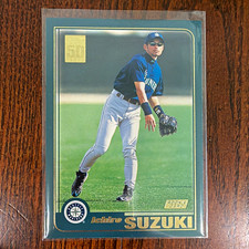 Topps 2001 Topps Ichiro Suzuki Rookie Card #726 Seattle Mariners MLB picture