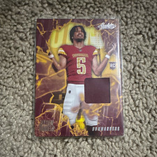 Panini Absolute 2024 Jayden Daniels Rookie Force Rookie Memorabilia #RF-JDS picture