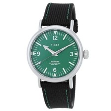 Timex Standard Quartz Green Dial Men's Watch TW2V44200 picture