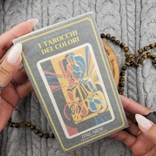 I Tarocchi Dei Colori Tarot Cards 78 Card Complete Deck Vintage Numbered Limited picture