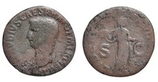 Claudius AE As picture