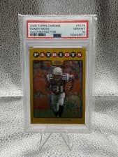 2008 Topps Chrome - Randy Moss #TC74 Gold Refractor /199 picture