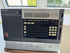 SONY ICF-2001D TABLETOP RADIO STAND picture