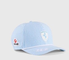 Ferrari F1 Racing Blue stripe Men Casual Outdoor Sports Baseball Cap Adjustable picture