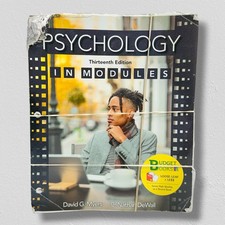 Loose-leaf Version for Psychology in Modules 13th Edition picture