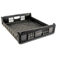 Orbis Npl650-01 Blk Stackable Bread Tray, Black, Plastic picture