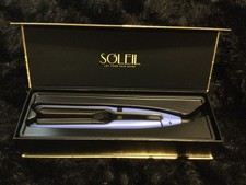 NEW Soleil Dynamic Styler Cobalt Blue Hair Straightener Styling Iron picture