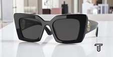 BURBERRY Daisy BE4344 300187 Black Dark Grey 51 mm Women's Sunglasses picture