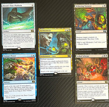 Magic: The Gathering Marvel Doctor Doom 5-Card Lot: Doom's Time Platform + 4 picture