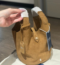 Polo Ralph Lauren Play Suede Small Tote & Crossbody bag picture