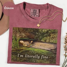 Im Literally Fine Comfort Tee picture