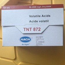 Hach TNT 872 Volatile Acids Test Vials 50-2500 mg/L CH3COOH 25 picture