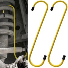 2 PCS Brake Caliper Hangers, SShaped Metal Auto Brake Caliper Compression Too... picture