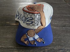 Vintage 90s Orlando Magic Drew Pearson Slam Dunk Twill Snap Back Hat Cap picture