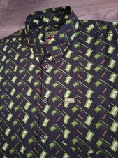 Dixxon Flannel Co Bang Party Shirt Black Green Mens Size XL NWOT  picture