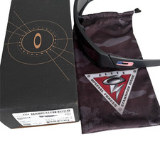 Authentic New Oakley Gascan Sunglasses Matte Black Prizm Lens USA Flag w/pouch picture
