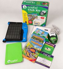 Vintage LeapFrog LeapPad Pro Club Kit K-1 LeapLink Books Stylus Pen Bundle picture