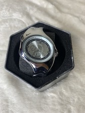 Vintage Nike Triax Metal Steel Watch Hype Y2K Retro Chrome With Box picture