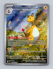 Ampharos 090/086 Holo Illustration Rare Chaos Rising Pokemon Near Mint picture