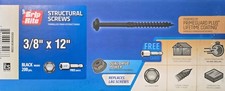 Grip-Rite Grip Rite Structural Screws Black - 3/8