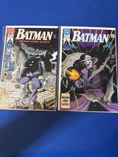 Batman #450 & 451 (DC Comics, 1990) Joker Origin, High Grade VF/NM Marv Wolfman picture