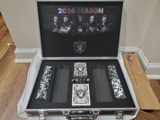 2026 Las Vegas Raiders Season Ticket Member Gift Box Poker Briefcase STM NEW HOT picture