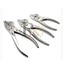Parallel Locking Pliers Instrument 3 PCS Set High Best QTY Surgical Orthopedic picture