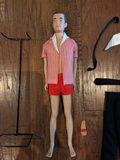 Ken by Mattel Stock 750 with box, stand, clothes 1960s picture