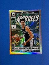 2024-25 Donruss Optic - Victor Wembanyama “Net Marvels” Silver Prizm Refractor picture
