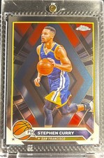 Stephen Curry RARE TOPPS CHROME INVESTMENT CARD WARRIORS MVP MINT+ picture