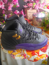 Nike Air Jordan 12 Retro GS Field Purple Black 153265-057 Size 5Y New No Box picture