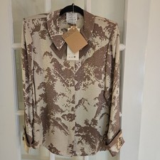 Francesca of Damon Womens Vintage 100% Silk Blouse Saks 1987 Size 8 TGC picture