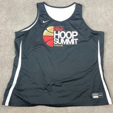 Nike Hoop Summit Basketball #9 Reversible Tank Top Mens 2XL Black White Logo picture