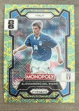 2026 Panini Prizm Monopoly World Cup Alessandro Del Piero #39 Hat Trick Mojo picture