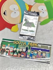 South Park Comic Images Trading Card Pack NEW & SEALED 1998 & Group Sticker picture